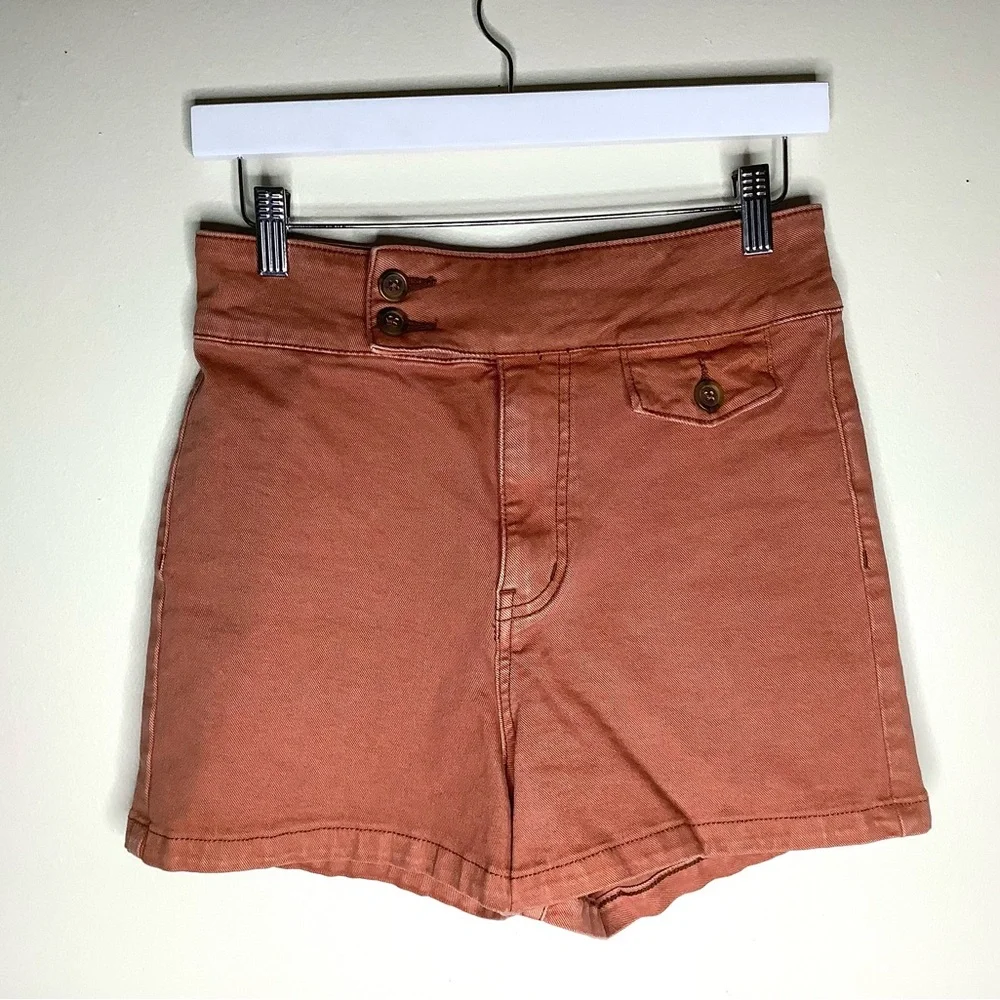 < We The Free Sammi Retro High Waisted Shorts 29” > - Picture 2 of 7